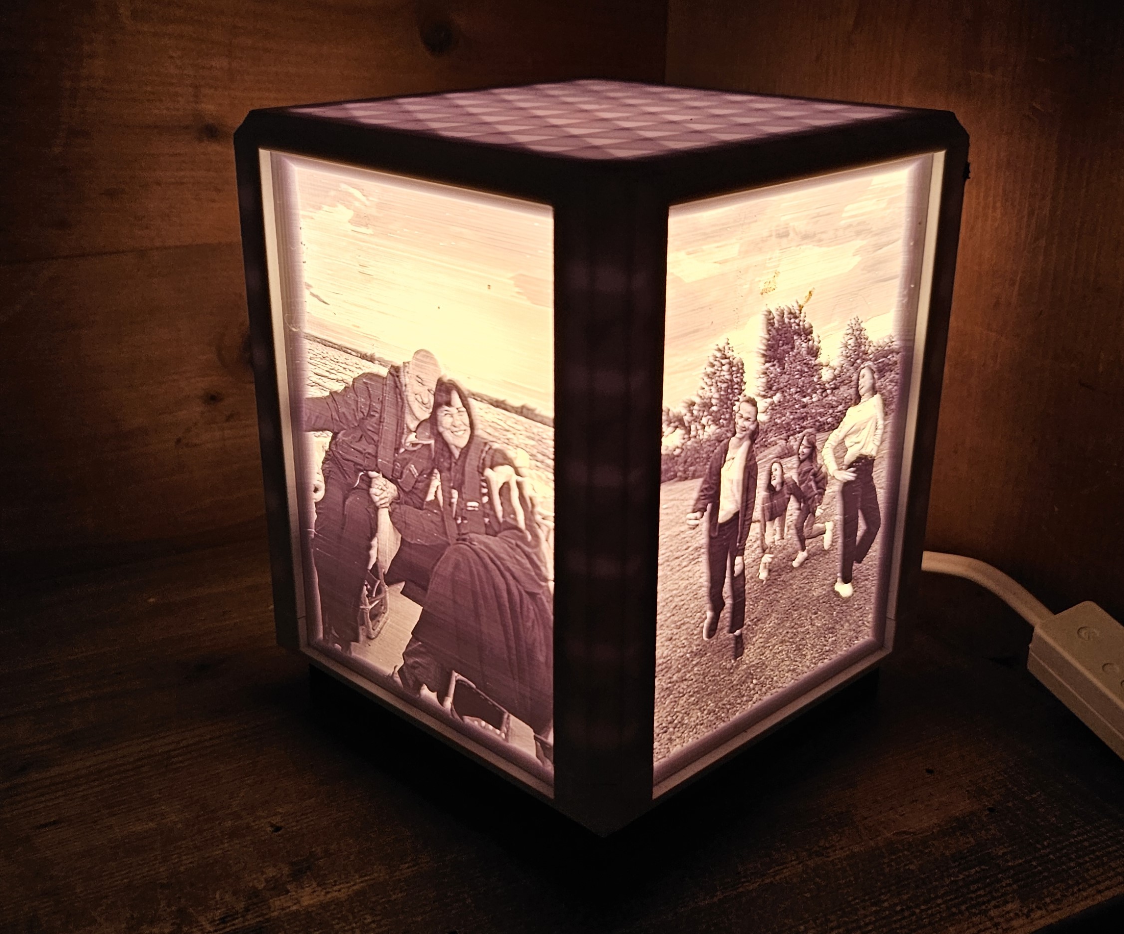 Lithophane lampe til foreldrene mine