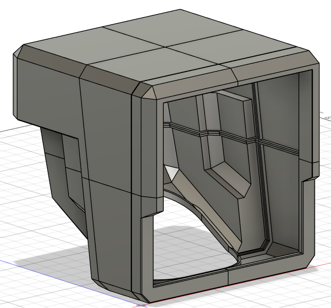 Fusion design av TV hode