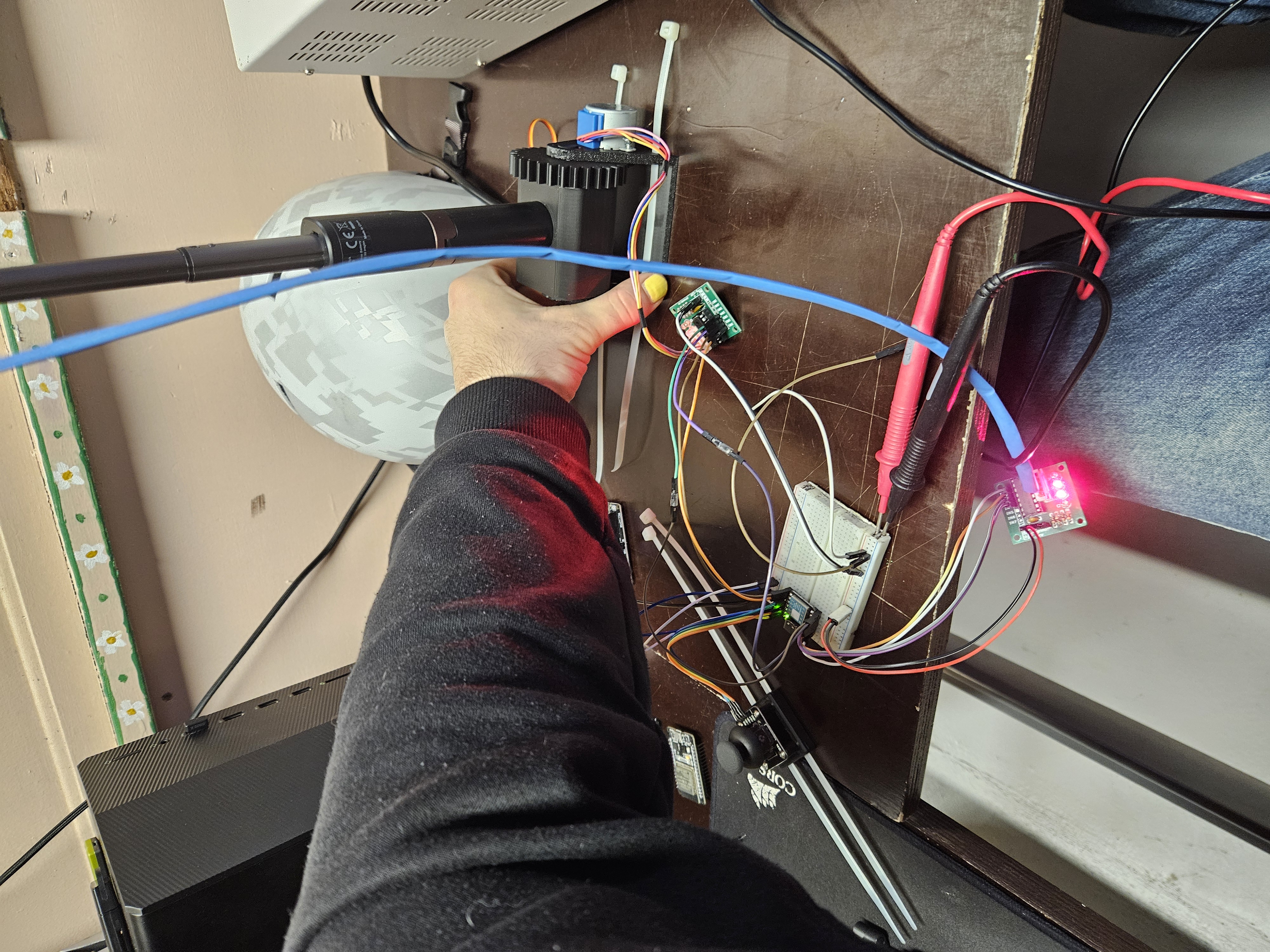 Elektronikk for rotasjon